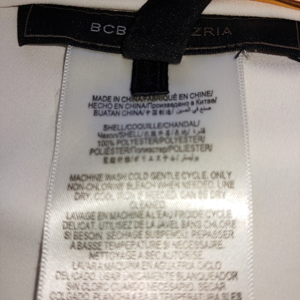 BCBGMaxAzria White Blouse - Picture 8 of 8